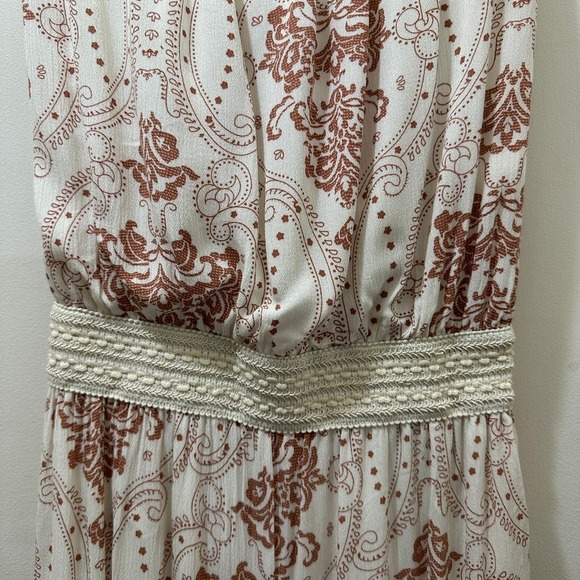 2/$30 Collective Concepts Strapless Jumpsuit Womens XS Boho Cowgirl Western - Picture 6 of 12